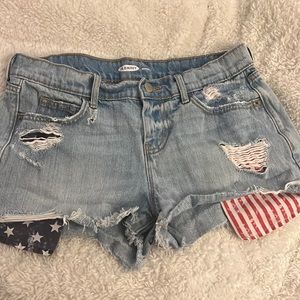 Old Navy stars and strips shorts